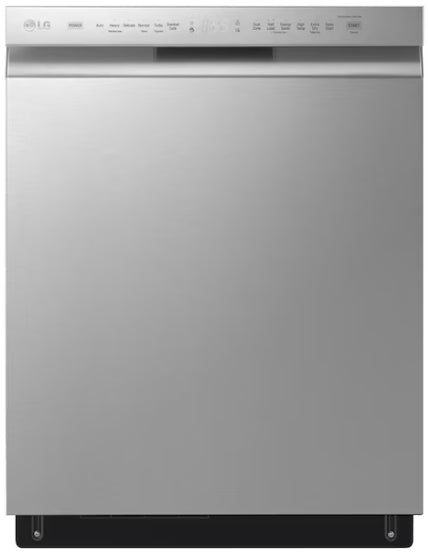 LG 24-in Front Control Built-in Dishwasher ( Print Proof Stainless Steel )