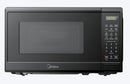 Midea 0.7-cu ft 700 -Watt Countertop Microwave (Black)