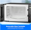 Midea 0.7-cu ft 700 -Watt Countertop Microwave (Black)