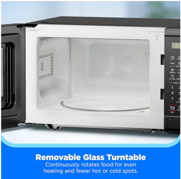 Midea 0.7-cu ft 700 -Watt Countertop Microwave (Black)