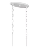 Kichler Sayulita 4 -Light White Coastal Linear Large Hanging Kitchen Island Light