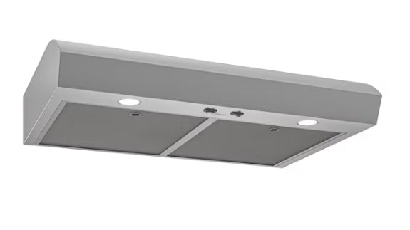 Broan 30 inch Convertible 350-CFM Stainless Steel Under Cabinet Range Hood