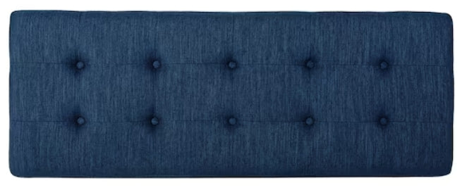 ModernLuxe Navy Blue Ottoman
