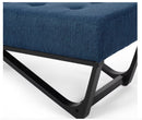 ModernLuxe Navy Blue Ottoman