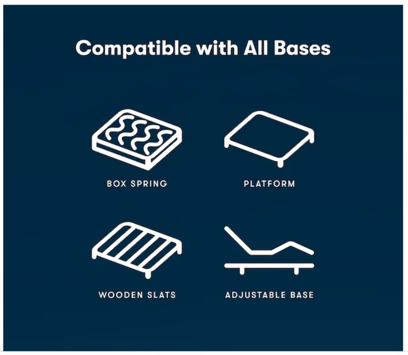 Serta Sheep Dreams 12-in Medium Twin Memory Foam Mattress