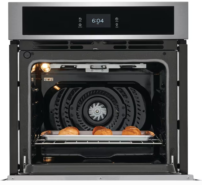 Frigidaire 27 inch Single Electric Wall Oven Single-fan and Self-cleaning