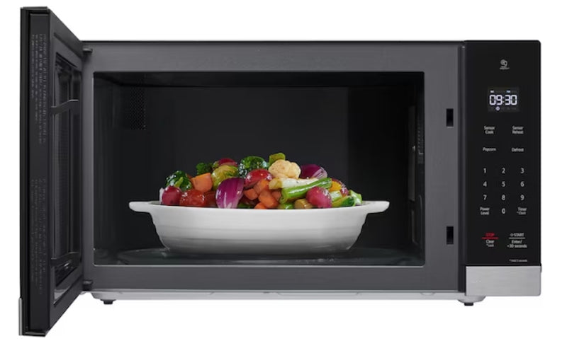LG 2-cu ft Large 1200 -Watt Inverter Technology Countertop Microwave ( Stainless Steel )