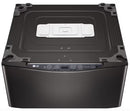 LG Sidekick 1-cu ft 27-in Black Steel Pedestal Washer