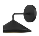 Minka Lavery City streets 1 -Light 7.5-in H Matte Black Hardwired Dark Sky Outdoor Wall Light