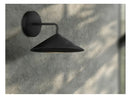 Minka Lavery City streets 1 -Light 7.5-in H Matte Black Hardwired Dark Sky Outdoor Wall Light