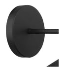 Minka Lavery City streets 1 -Light 7.5-in H Matte Black Hardwired Dark Sky Outdoor Wall Light