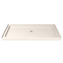 DreamLine SlimLine  Biscuit Single Threshold Rectangle Shower Pan Base (Center Drain)