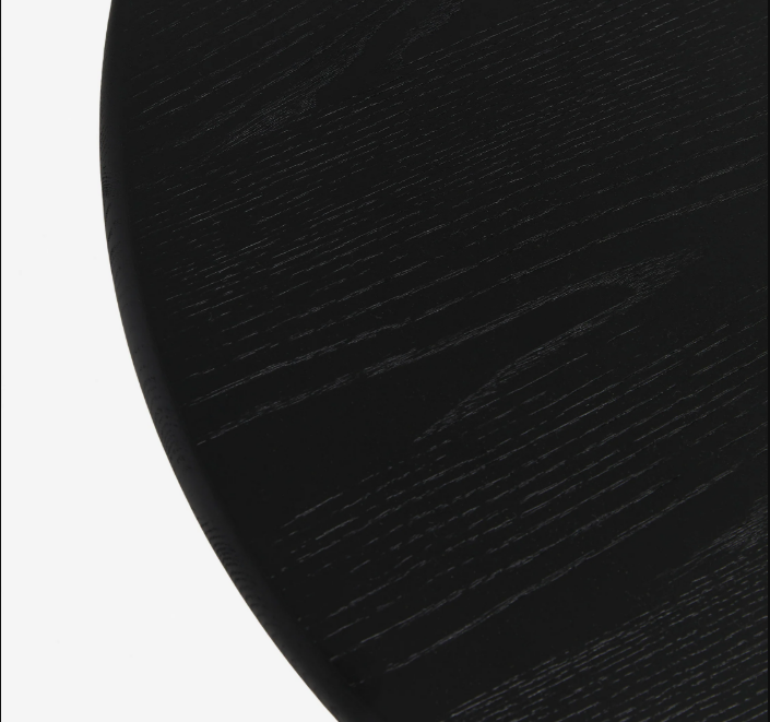 Lulu and Georgia Topia Round Side Table - Black