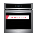 Frigidaire Gallery 27" Single Electric Wall Oven with Air Fry True Convection and Self + Steam Cleaning