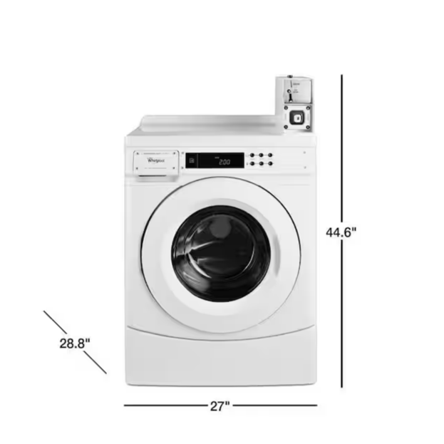 Whirlpool 3.1 Cu. Ft. Commercial High-Efficiency Energy Star-Qualified Front-Load Washer