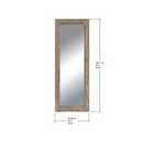 Life in Style Earnest Wood Frame Floor Mirror