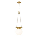 Z-Lite Calhoun Heritage Brass Transitional Pendant Light