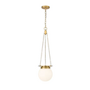 Z-Lite Calhoun Heritage Brass Transitional Pendant Light