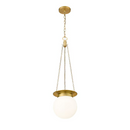 Z-Lite Calhoun Heritage Brass Transitional Pendant Light