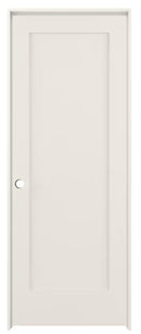 RELIABILT 28-in x 80-in Primed Solid Core 1-Panel Right Hand Prehung Interior Door
