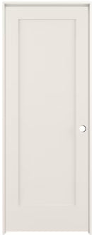RELIABILT 30-in x 80-in Primed Solid Core 1-Panel Right Hand Prehung Interior Door