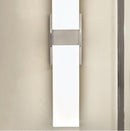 Vandeventer Medium 23 in. Brushed Nickel Modern Contemporary Wall Vanity Light