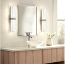 Vandeventer Medium 23 in. Brushed Nickel Modern Contemporary Wall Vanity Light