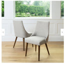 Devon & Claire Talia Upholstered Mid Century Dining Chair, Set of 2