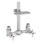 Homewerks 8.0-in x 8.18-in x 23.4-in Chrome Outdoor Shower