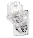 Z-Lite Zaid 8.25-in 1 -Light Polished Chrome Modern/contemporary Vanity light