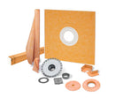 Schluter Systems Kerdi-Shower-Kit 48-in x 48-in PVC Stainless Steel
