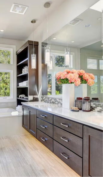 Panasonic Whisper Value 0.3-Sone 110-CFM White Lighted Bathroom Fan