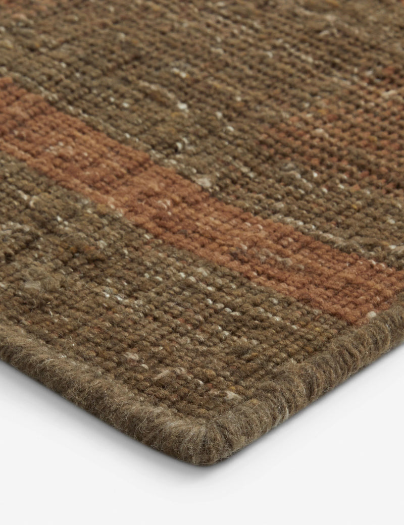 Lulu and Georgia 2'6" x 8' Tess Handwoven Wool-Blend Runner