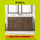 OVE Decors Alonso Bath Double Sink Vanity 60" in Brown