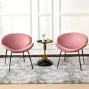 Mercer41 Voletta Velvet Accent Chair - Set of 2