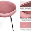 Mercer41 Voletta Velvet Accent Chair - Set of 2