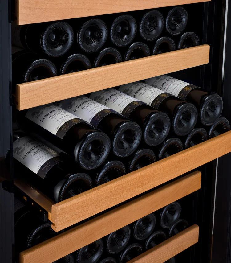 Allavino 24" Wide Vite II 99 Bottle Single Zone Wine Refrigerator - Black