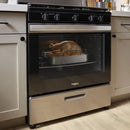 Whirlpool 30-in 4 burners 5.1-cu ft Freestanding Natural Gas Range