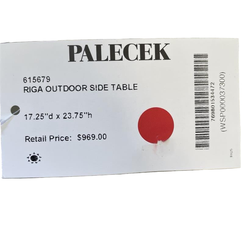 Palecek Riga Outdoor Side Table