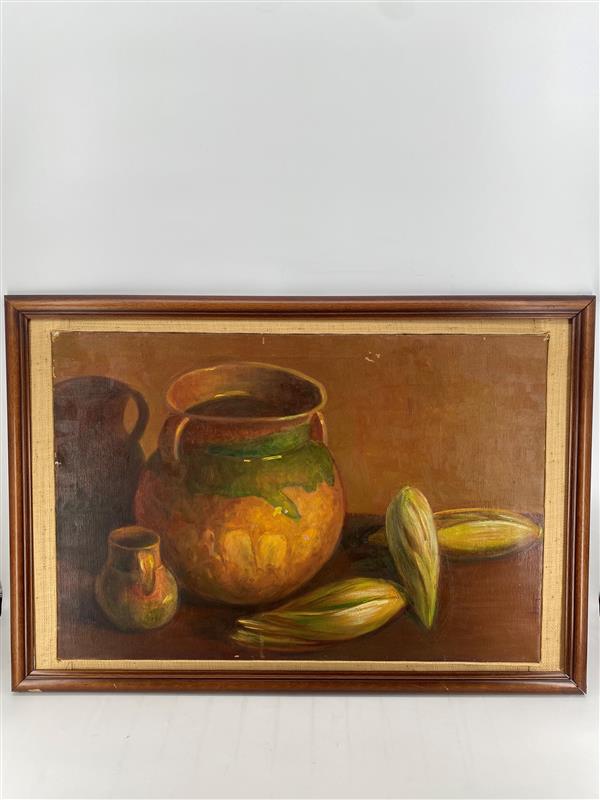 "Harvest Glow" - Still-Life Painting with Earthy Tones