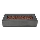 Aegean 70" Rectangle Propane or Natural Gas Fire Pit Table