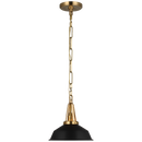 Chapman & Myers Layton 10" Pendant Black