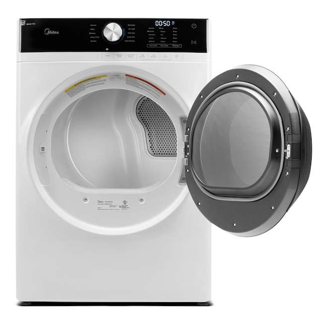 Midea Extra Large Stackable Vented Electric Dryer - White
