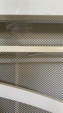 RELIABILT Rio 36-in x 81-in White Steel Universal/Reversible Surface Mount Security Screen Door
