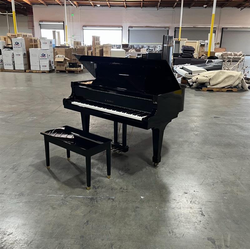 Kawai RX-6 Black Grand Piano  7’x 5’