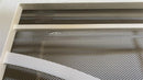 RELIABILT Rio 36-in x 81-in White Steel Universal/Reversible Surface Mount Security Screen Door