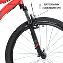 Rockrider ST100, 21 Speed Mountain Bike, 27.5", Unisex, Red