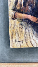 "Generational Whispers" - Intimate Portrait Painting