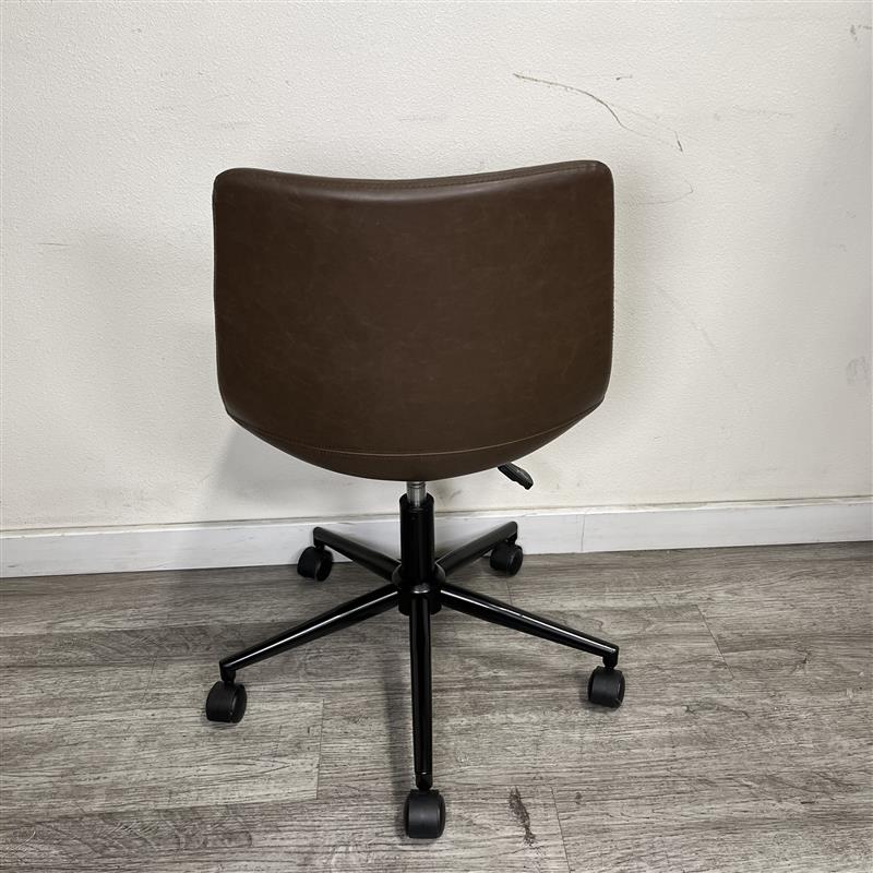 Brown Adjustable Swivel Chair