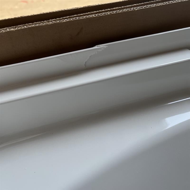 Sterling 30 x 60 White Fiberglass/Plastic Composite Rectangle Alcove Bathtub ( Left Drain )